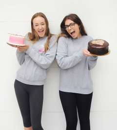 Cakes for Cancer founders Abigail Nathanon Ruby Garland