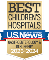 US News Best Children’s Hospital 2023-24 - Gastroenterology and GI Surgery