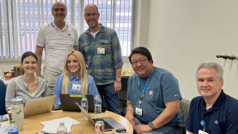 5 members of Informatics Team