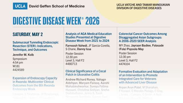 Digestive Disease Week Abstracts 2026