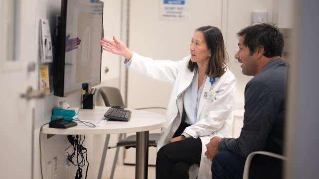 Dr. Linda Liau with Jamil