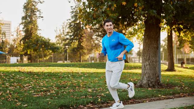 Dr. Josh Goldman running.