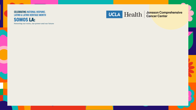 JCCC Zoom Background for Black History Month with the JCCC logo and UCLA Logo