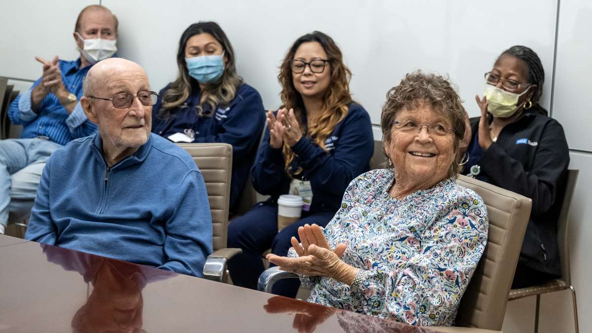 Evan Ranieri Father-daughter living-kidney transplant duo returns to UCLA 56 years ...