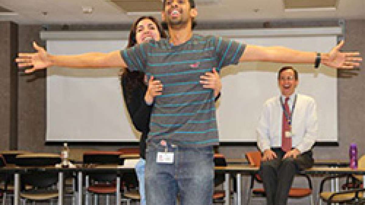 Laughter is the best medicine for jittery dental students UCLA Health