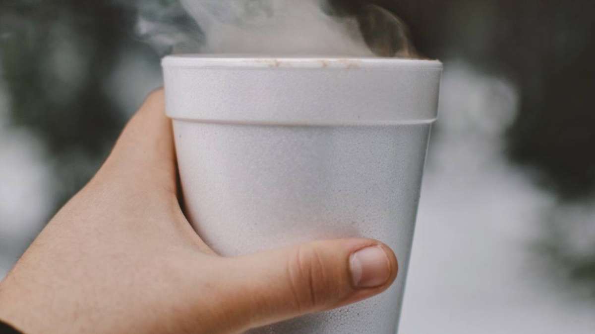 Polystyrene is safe for food in solid state, less so otherwise UCLA