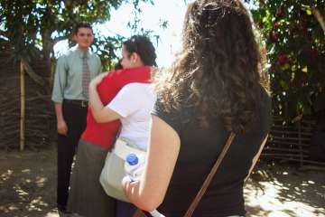 Dr. Elizabeth S. Barnert observes a family reunion between a transnational adoptee, Angela, and her biological mother and brother in rural El Salvador