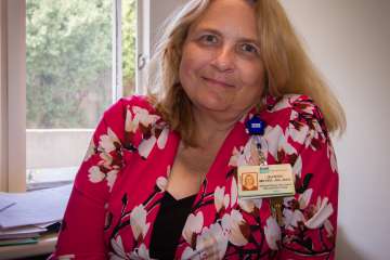 Jeannie Meyer, MSN, RN, a clinical nurse specialist in palliative care at UCLA Health.