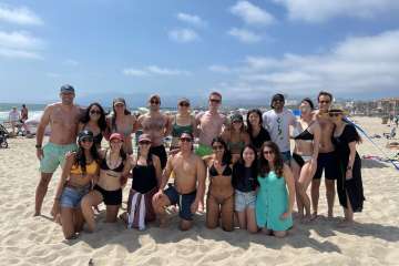 UCLA Internal Medicine Beach Day