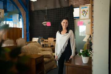Kim Failla is executive director of the UCLA Health Auxiliary. (Photo by Milo Mitchell)