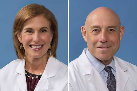 headshots of Dr. Karlan and Dr. Litwin