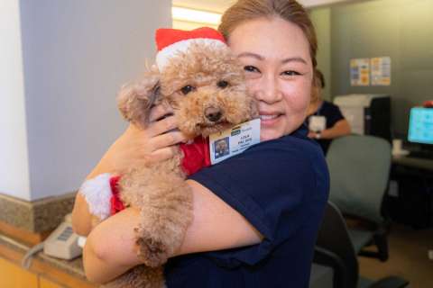 Lindsay Kim, registered nurse, Ronald Reagan UCLA Medical Center.