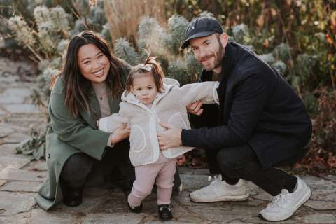 Seammala Sun and her family.