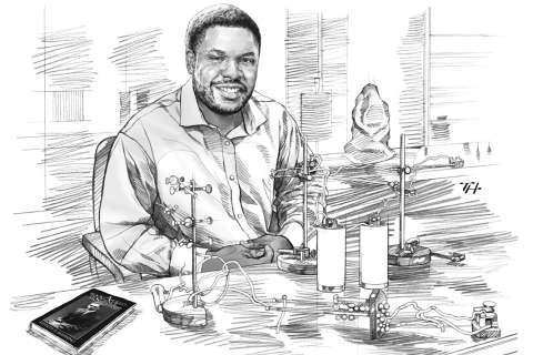 Dr. Ketema Paul, Illustration by Tony Healey