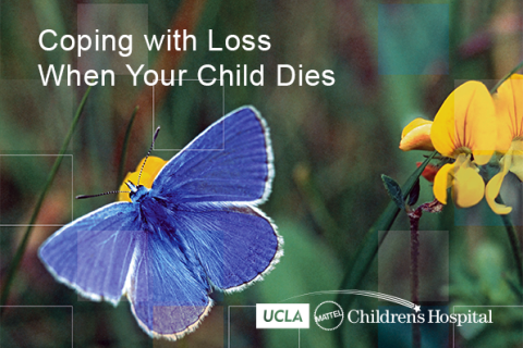 Coping with Loss When Your Child Dies Brochure graphic