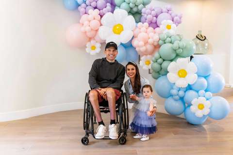 Anthony Purcell and family