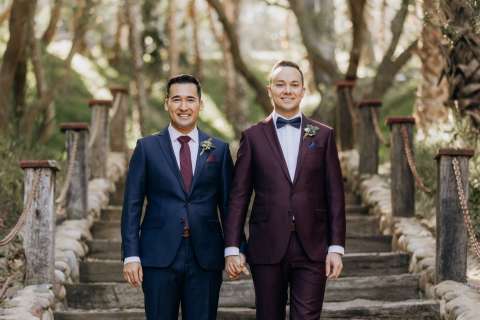 Robert and Cody Allarte wedding photo