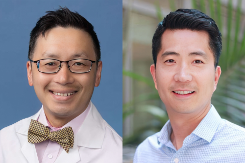 Dr. Jason Chiang and Dr. Kyung Sung of the department of radiological sciences.