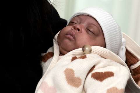 Havanah is recovering well after her emergency heart surgery. (Photo by Joshua Sudock/UCLA Health)