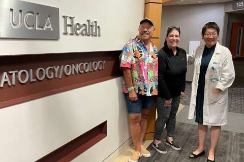 Richard, Dena and Dr. Chi