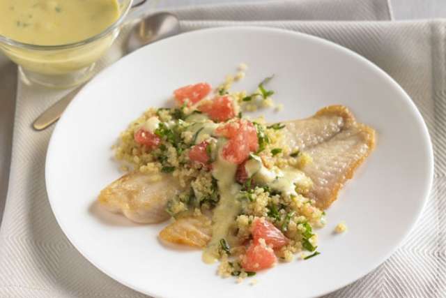 Tilapia with Quinoa Salad