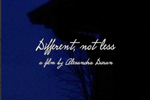 "Different, not less" is an autobiographical look at what it's like to be a 17-year-old on the autism spectrum.