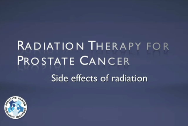 Dr. Michael Steinberg Discusses Radiation Therapy for Prostate Cancer 
