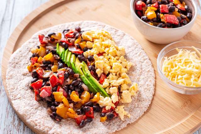 Easy Breakfast Burritos