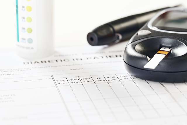 Blood sugar level test