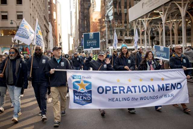 UCLA Health Operation Mend program heals our nation's post 9/11 military, veterans, and family members by providing innovative, comprehensive, world-class, care for the physical and psychological wounds of war.