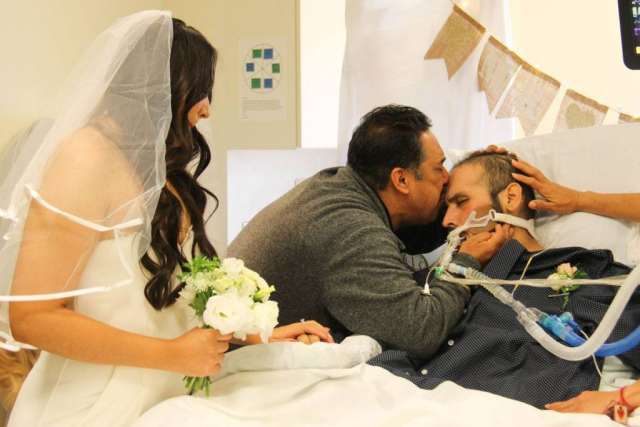 Thankful for Love:  Intensive Care Unit Wedding Ceremony Brings Joy to Grieving Family