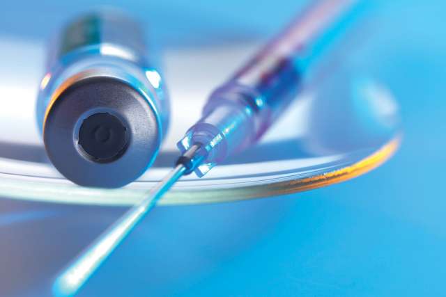 Vaccine or botox injections
