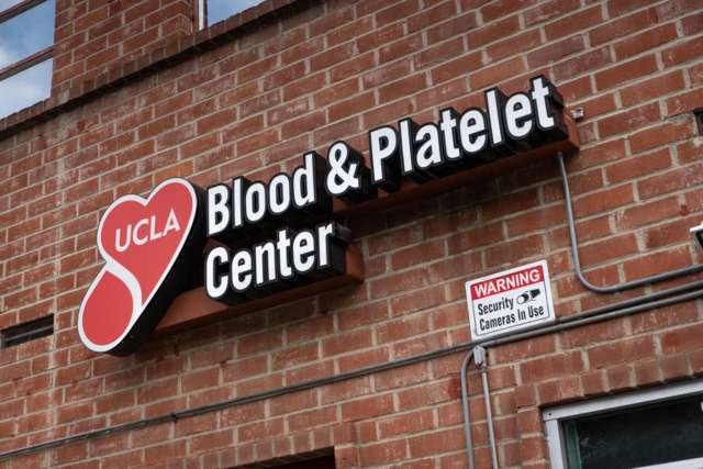 UCLA Health Blood Donation and Platelet Center
