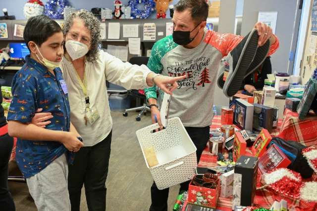 Marla Knoll and patient