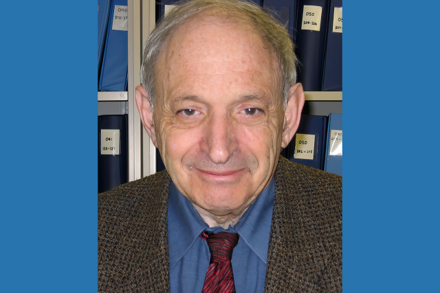 Esteemed cancer researcher Dr. Robert Elashoff
