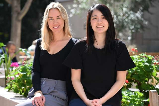 Emma Veilleux and Deborah Hong