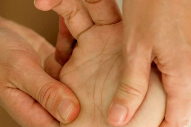 Hand massage
