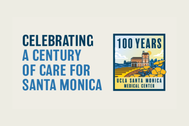 Santa Monica 100 Years Celebration Logo