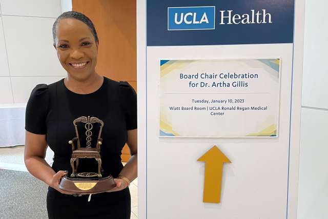 A photo of Dr. Artha Gillis