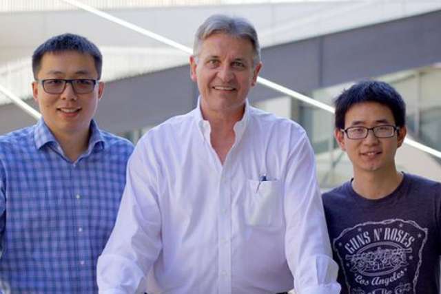 UCLA cancer researchers Huan Meng, Andre Nel and Xiangsheng Liu