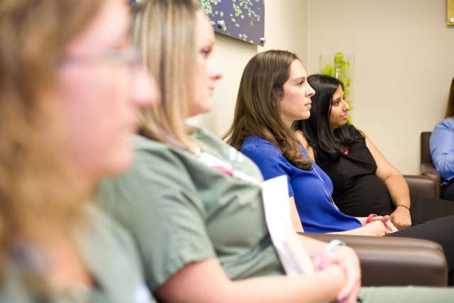 Women in a classroom