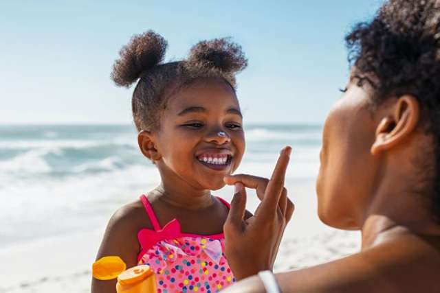 For kids to have the most fun in the sun, keep their skin safe
