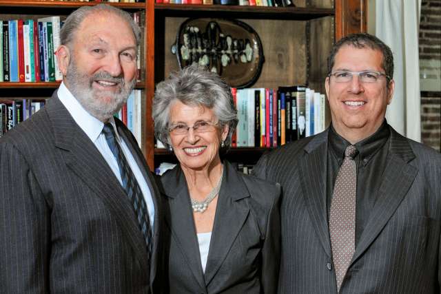 Ralph and Shirley Shapiro with their son, Peter Shapiro.