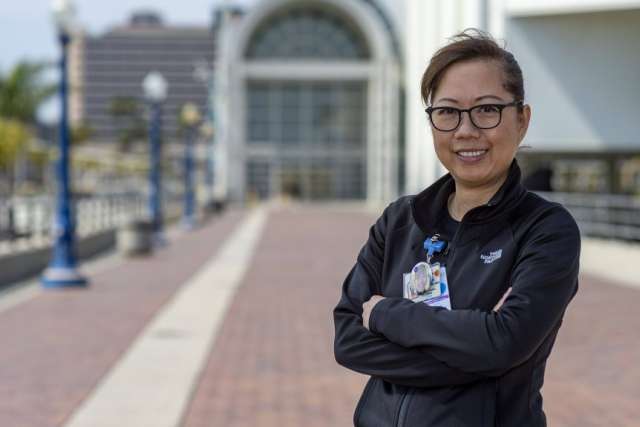 UCLA nurse helping migrant children