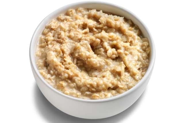 A bowl of oatmeal