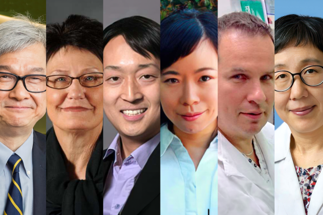 Six UCLA Health faculty and researchers shown in a collage of headshots, representing diverse expertise in clinical and academic fields.