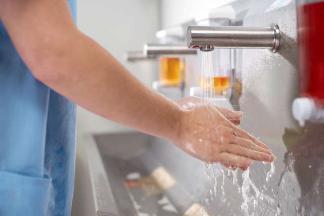UCLA Health has instituted a new hand-hygiene monitoring program to encourage practitioners to be extra scrupulous about handwashing.