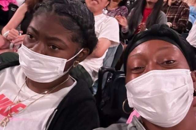 Bree Nash and her mom, Tina, got to attend a Taylor Swift concert thanks to an unexpected ticket donation. (Photo courtesy of Tina Nash)