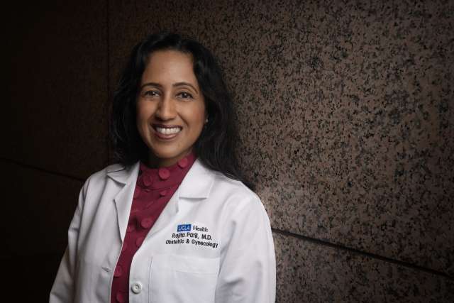 Dr. Rajita Patil is director of UCLA Health’s new Comprehensive Menopause Care program. (Photo by Joshua Sudock/UCLA Health)