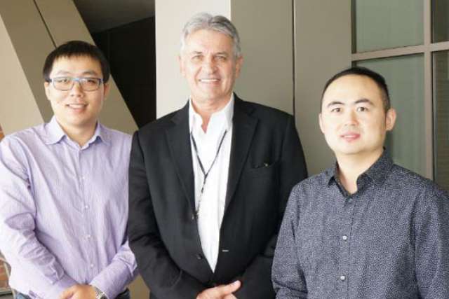 UCLA scientists Huan Meng, Andre Nel and Jianqin Lu